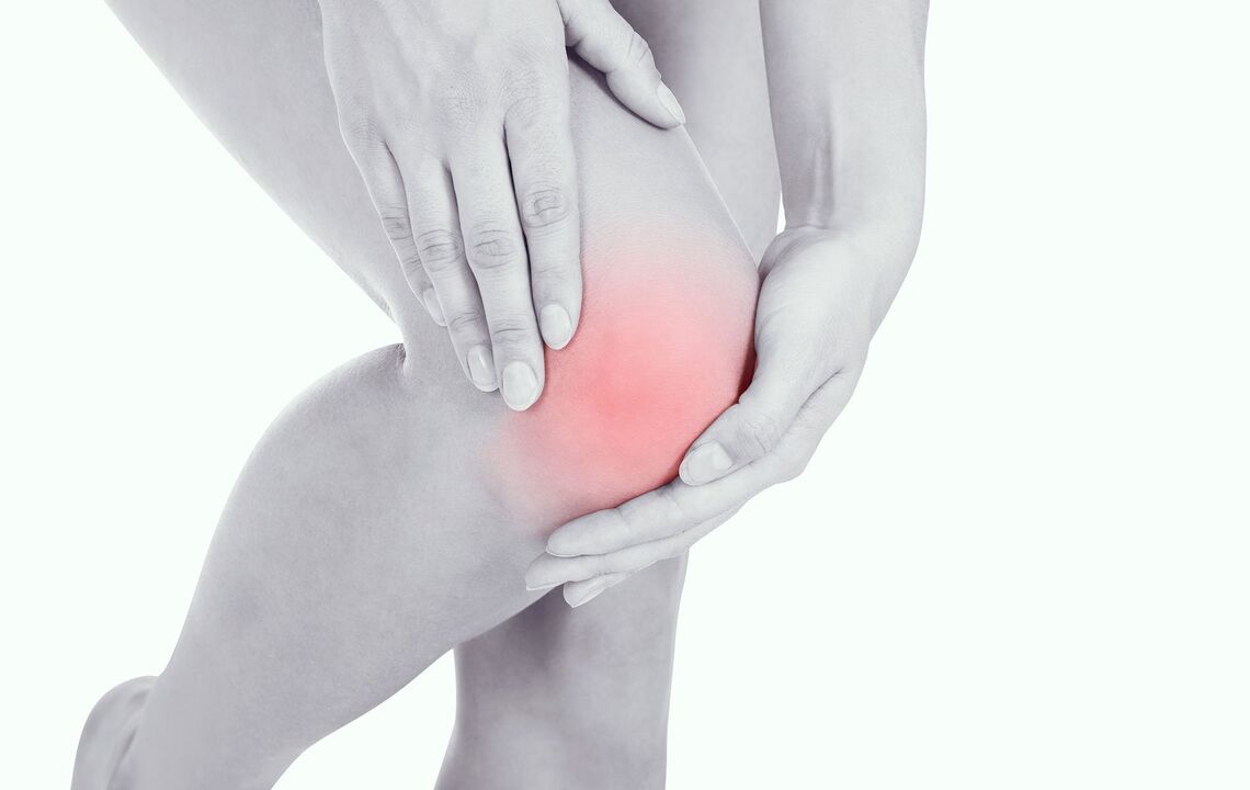 Knee joint inflammation and its Hondroine gel treatment