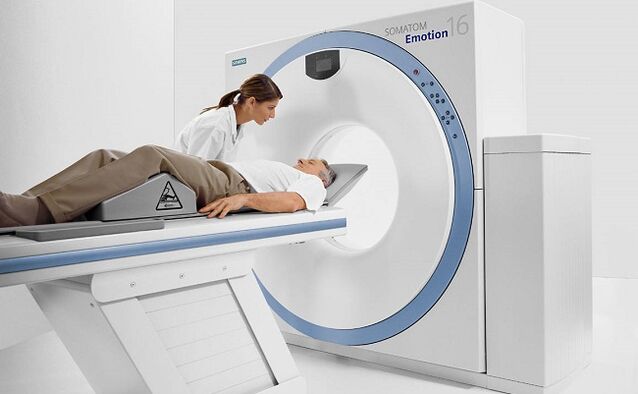 MRI as a method of diagnosing thoracic osteochondrosis