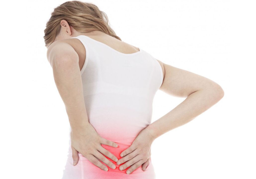 Osteochondrosis affects the lumbar spine