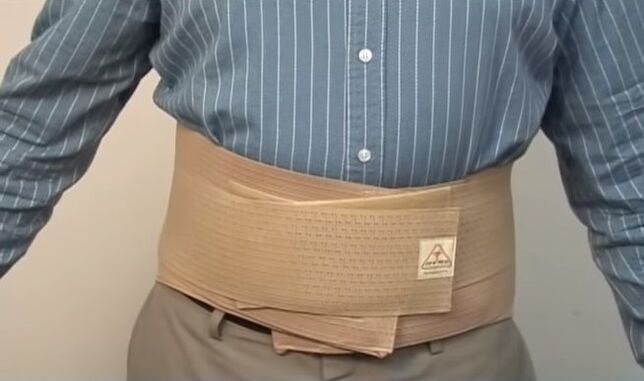 Corsets for lower back pain